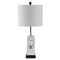 Jonathan Y Guardian Lion 27.5" Ceramic Classic Modern LED Table Lamp, White JYL4038A - alternate 6