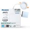Bulbrite 3" Canless 4000K, 50w Equivalent, New Construction Integrated LED Recessed Light Kit Metal JBOX, 2PK 861674 - alternate 6