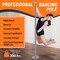 Runmaster Premium 45mm Dance Pole Kit, Spinning and Static, Portable Steel with Silicone Protection, Silver HMDANCS4 - alternate 8