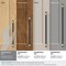 Amerock Mergence 7-9/16 inch 192mm Center-to-Center Matte Black/Champagne Bronze Cabinet Pull BP36980FBCZ - alternate 3