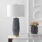 Jonathan Y Roman 28.5" Ceramic LED Table Lamp, Gray JYL5045B - alternate 5