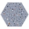 Andova Tiles Kallisto 8-in. x 9-in. Hexagon Terrazzo Matte Porcelain Wall & Floor Tile (9.9 Square Feet Per Box) ANDKALL1241 - alternate 4