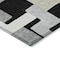 Homeroots 3' X 5' Black Ivory And Beige Geometric Washable Indoor Outdoor Area Rug 613193 - alternate 7