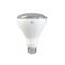 Ge LED Floodlight Bulb BR30 E26 Medium Soft White 65 Watt Equivalence Frosted Pair 40918 - alternate 6