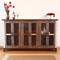 Homeroots 71" Brown Solid and Manufactured Wood Distressed Credenza 527087 - alternate 4