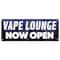 Signmission Vape Lounge Now Open, 36 Inch x 96 Inch, Banner B-96-30173 - alternate 1