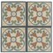 Apollo Tile 6x6 in. Matte Terracotta Blue, Green Porcelain Square Wall and Floor Tile 4.65 sq ft/case, 19PK UMB88FIODOTA - alternate 4