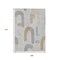 Homeroots 9' X 12' Silver And Gold Geometric Washable Indoor Outdoor Area Rug 618122 - alternate 8