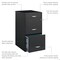 Space Solutions 14.25 in W 3 Drawer Vertical File Cabinet W/ Pencil Drawer, Charcoal 20205 - alternate 11