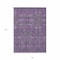 Homeroots 10' X 14' Purple And Green Floral Washable Indoor Outdoor Area Rug 564364 - alternate 5