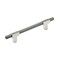 Amerock Urbanite 5-1/16 in 128 mm Center-to-Center Polished Chrome/Black Chrome Cabinet Pull BP77812826BCR - alternate 1