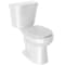 Anzzi Rev 12in 2pc 1.28 GPF Siphon Round Ceramic Toilet, White Soft Close Seat, ADA height Included TL-AZ071 - alternate 4