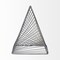 Homeroots Contemporary Gray Metal Triangular Decor Piece 392489 - alternate 7