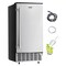 Vevor Undercounter Ice Maker 80 Lbs/Day Built-in Ice Maker Machine w/ Reversible Door HBZB-36F - alternate 1