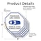 Signmission Premises Are Under Video & Audio Su, 6 inch X 6 inch, Vinyl Decal, 5PK OC-D-5PACK-6-20 - alternate 3