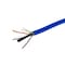Monoprice Cat6 500ft Blue CMP UL Bulk Cable TAA Solid w/spine UTP 23AWG 550MHz 43702 - alternate 1