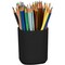 Acrimet Jumbo Pencil Holder Pen Cup Caddy Super Sized Desktop Organizer Black 934.4 - alternate 3
