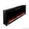 Northwest Electric Fireplace 42 in Wall Mounted with Fire Crackling Sounds & Remote to Adjust LED Flames 80-BEF-42W - alternate 7