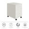 Space Solutions 14.25 in W 2 Drawer Mobile Vertical File Cabinet W/ Accessory Drawer, Pearl White 25709 - alternate 8