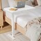 Simple Deluxe Saucer Chair, Round Foldable Reading Chairs, x-Large Size Cozy Papasan Chair, Comfy Furry Padded Mo 3A88TDESKCXZ01WHT - alternate 6