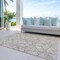 Homeroots 10' X 14' Beige Ivory And Gray Geometric Washable Indoor Outdoor Area Rug 612826 - alternate 7