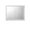 Homeroots 36" White Wood Framed Mounted Dresser Mirror 486449 - alternate 6