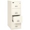 Fireking 4 Drawer, 2 Hr Fire & Impact Rated, Vertical, 31" depth Letter Ivory White 4-1956-2IW - alternate 2