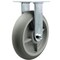 Service Caster 8 Inch Stainless Steel Thermoplastic Rubber Wheel Rigid Caster with Ball Bearing SCC-SS30R820-TPRBD - alternate 1