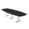 Skutchi Designs Arc Boat Conference Table With Power, 48 in W, 120 in L HAR-ABOT-48X120-T-U999ST19-NA - alternate 1