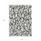 Homeroots 10' X 14' Ivory And Black Geometric Washable Indoor Outdoor Area Rug 599207 - alternate 6