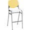 Kfi Poly Stack Barstool, Yellow Back BR2300-BP12-SP08 - alternate 1
