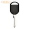 Aks Keys 2000 - 2019 Ford Lincoln Mazda Mercury Transponder Key - 4D63 (80 Bits) Chip - H92-PT TK-FORD-18 - alternate 2