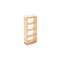Rev-A-Shelf Maple Wood; Steel, Natural Maple, 5 in W, 26.25 in H, 10.75 in D 448-WC-5C - alternate 1