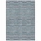 Homeroots 5' X 8' Teal Blue Aqua And Gray Striped Washable Indoor Outdoor Area Rug 587939 - alternate 7