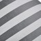 Homeroots 35" Gray And White Fabric Striped Bean Bag Cover 546268 - alternate 6