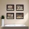 Homeroots Set Of Four Bathroom Collection II 1 Black Framed Print Bathroom Wall Art, 4PK 405631 - alternate 3