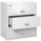 Fireking 3 Drawer, 1 Hr Fire & Impact Rated, 38" Wide Lateral Arctic White 3-3822-CAW - alternate 4