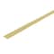M-D Building Products Aluminum, Satin Brass, 144 in L, 1.25 in W 06999 - alternate 1