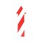 Safetytac Adhesive Floor Arrows, 3.5 in Height, 10 in Width, Flexible PVC, Arrow STHA1071 - alternate 1