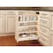 Rev-A-Shelf Maple Wood; Steel, Natural Maple, 8 in W, 25.5 in H, 22.5 in D 448-BC-8C - alternate 4