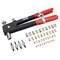 Performance Tool 45 pc. Rivet Kit, Threaded Inserts, SAE, Blow Mold Case W2006 - alternate 1