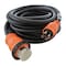 Ac Works Adapter Cord, STW, SS2-50R, L14-30P, 25 ft., Black L1430M50-025 - alternate 1