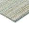 Homeroots 8' Mint Green Round Striped Washable Indoor Outdoor Area Rug 607964 - alternate 8