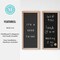 Martha Stewart Everette 18in. x 24in. Cork Board, Chlk Board, Lttr Board Set w/Psh Pns, Mgnts, Liqd Chalk, Letters BR-DK20221011-1-LN-MS - alternate 6