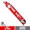 Diablo Reciprocating Saw Blade, Steel Demon Amped, 6 in, 6/9 TPI, Carbide Tipped, Thick Metal, 3 pk DS0608CFA3 - alternate 5
