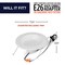 Bulbrite 75 Watt Equivalent 5/6 DWNLGT Dimmable Medium Screw LED Light Bulb N/A 5 CCT - 27/30/35/40/50K 4 PK 862651 - alternate 6