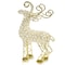 Homeroots 19" Gold Metal Reindeer Figurine 354785 - alternate 1