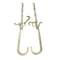 Mytee Products 5/16 inx3 ft Leg G70 V-Chain Bridle Tow w/ 15 in J Hook T-J Grab Hooks 4700 # WLL, 2PK CH5163V-J-TJ-GHx2 - alternate 5