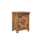 Homeroots 28" Brown Solid Wood Nightstand 521218 - alternate 1