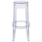 Leisuremod Averill Modern Plastic Bar Stool with Sturdy Seat and Legs, Clear AS29CL - alternate 5